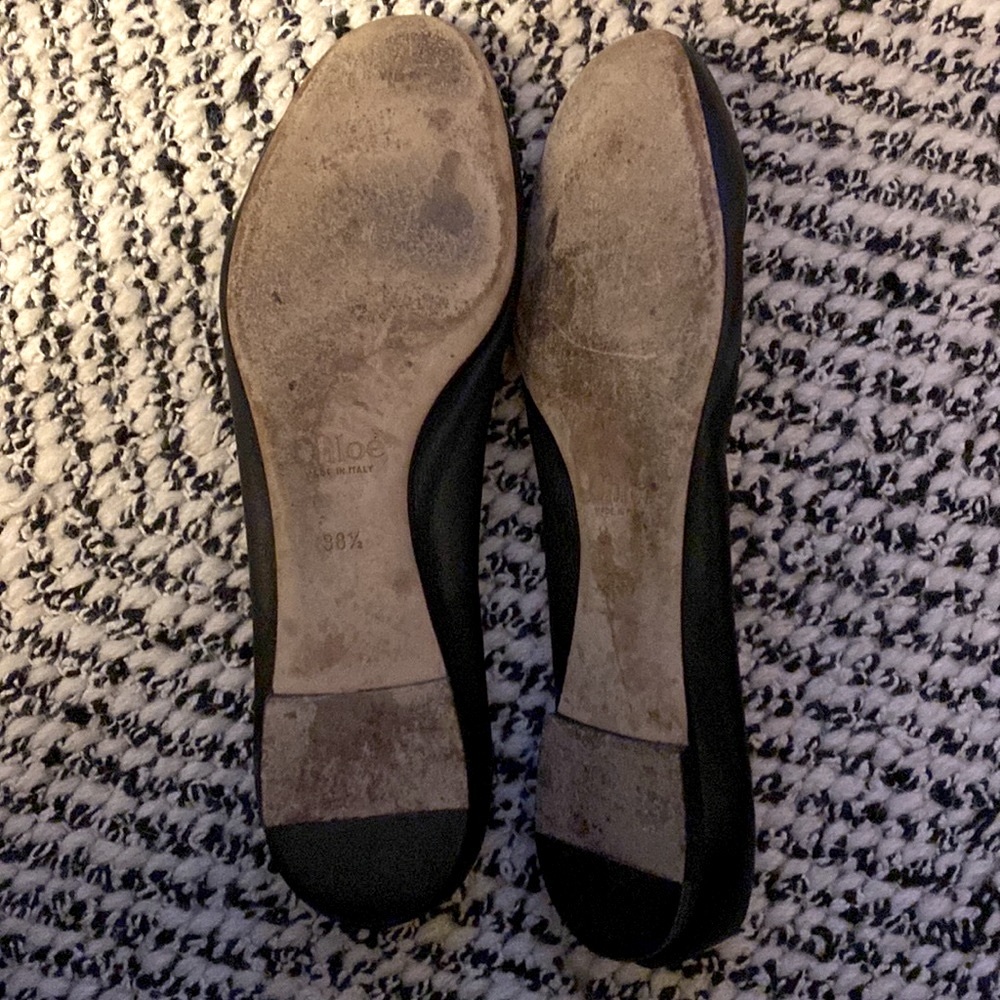 Chloe Scalloped Ballet Flats - Picture 2 of 4